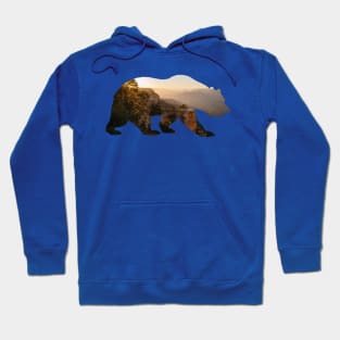 Grand Canyon Bear Silhouette Hoodie